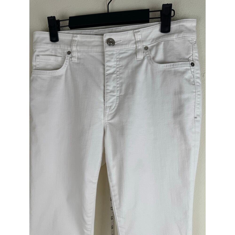 Tommy Bahama Ella Twill High Rise Ankle Jeans White Size 4 - Picture 7 of 16
